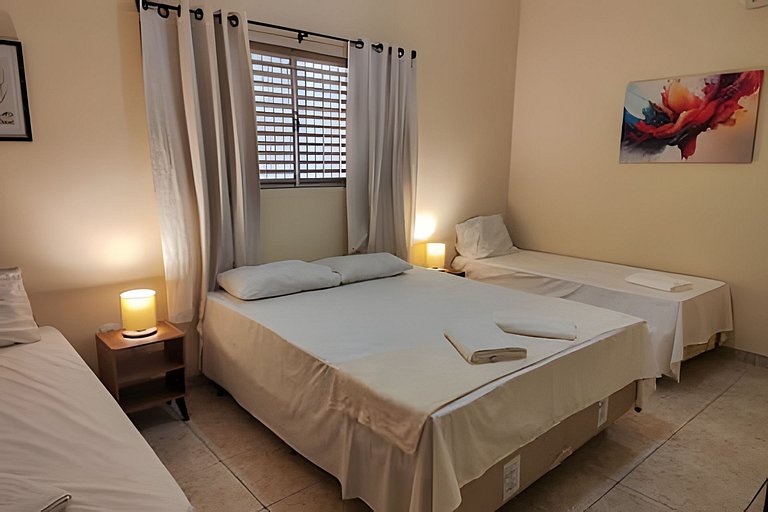 Apto 7 hosp. em frente ao Shibata 1km do Santuário