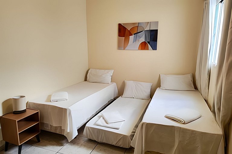 Apto 7 hosp. em frente ao Shibata 1km do Santuário