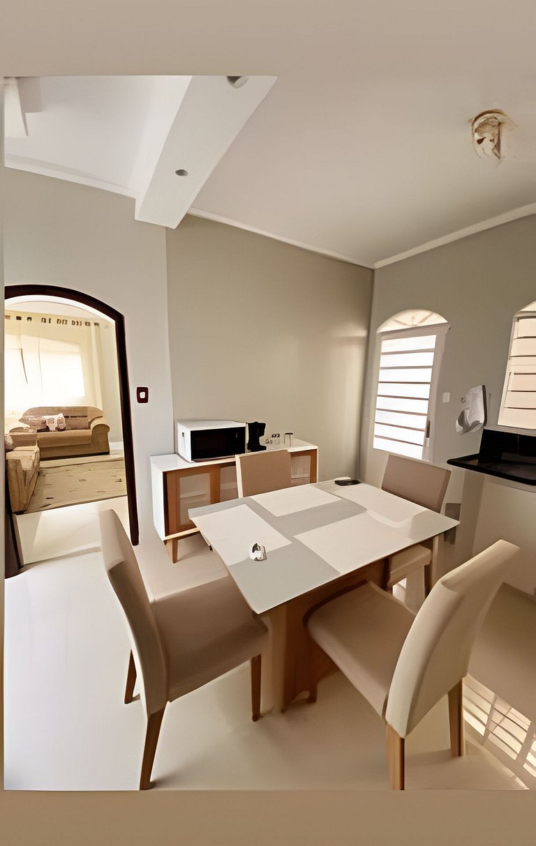 apto térreo a pé ao santuário 3 qts ar e garagem